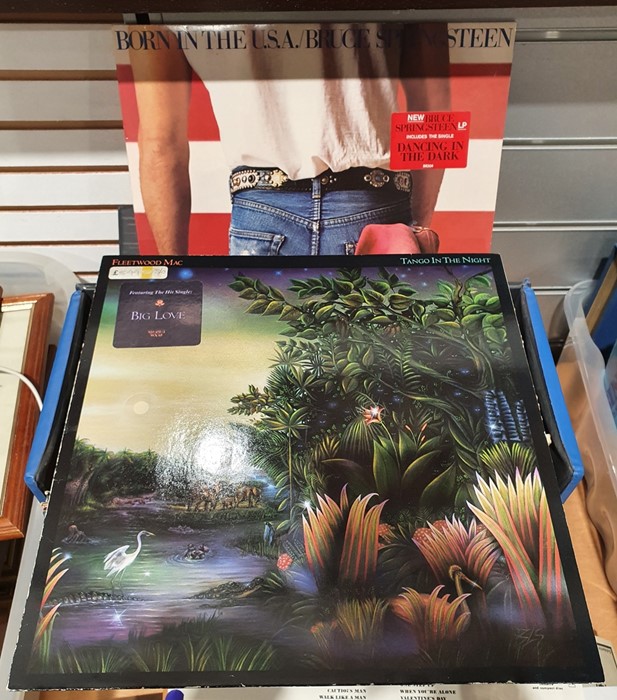 Quantity of LP records including Fleetwood Mac 'Tango in the Night', Eurythmics 'Be Yourself - Image 3 of 3