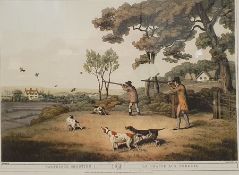 Set of eight reproduction hunting prints (8)