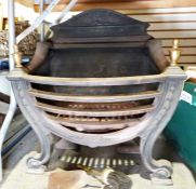 Cast iron fire grate