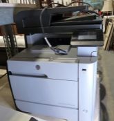 Hewlett Packard colour laserjet pro MFPM476DW printer