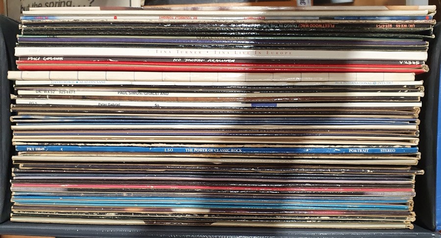 Quantity of LP records including Fleetwood Mac 'Tango in the Night', Eurythmics 'Be Yourself - Image 2 of 3