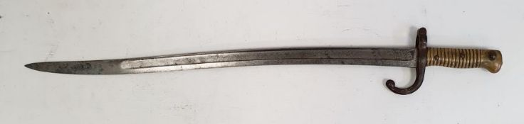 French 1866 Chassepot epee bayonet
