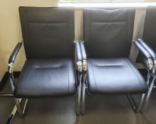 Two Dauphin office chairs (2)