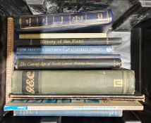 Quantity of assorted volumes to include Penguin paperbacks, poetry, militaria, etc (6 boxes)