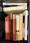 Quantity of assorted volumes to include history, militaria, politics, Polish history, etc (5 boxes)
