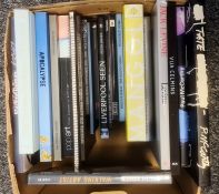 Assorted books on modern art to include Hamish Fulton, Marlene Dumas, Mary Kelly, Apocalypse, Rainer