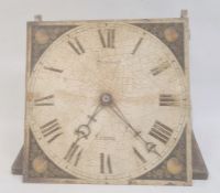30-hour longcase movement as a bracket clock, a painted 11