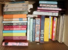 Folio Society - most with slipcases, ( 1 box)