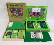 Vintage Subbuteo table soccer set and another (2)