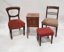 Two chairs, Two stools and a pot cupboard (5)