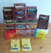 Collection of 26 boxed diecast vehicles by Matchbox, including some unopened and limited edition