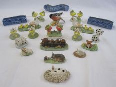 Basil Matthews models, Beswick 'Bullfinch' and a small quantity of Wade (1 box)