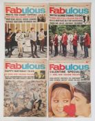 14 editions of 'Fabulous', a colour magazine about pop stars, dating from between May 1964 and