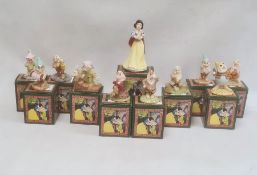Royal Doulton (boxed) full set of Disney 'Snow White and the Seven Dwarfs' figures (SW10-SW16), plus