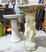 Two bird baths (2)