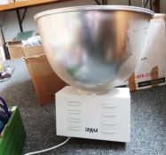 A set of eight NVC LED industrial ceiling lights