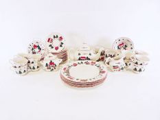 Masons 'Christmas Village' part tea/dinner service (1 box) Condition ReportSome minor marking and