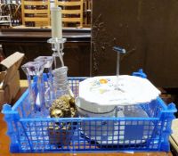 Two boxes of mixed household and collectable items