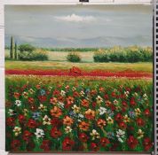 Three modern oil paintings of landscapes (3)