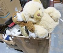 Collection of soft toys