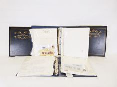 Four albums of first day covers and stamps relating to Diana, Princess of Wales and the Royal Family