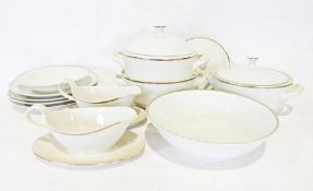 Karlsbad Bohemia part dinner service together with a quantity of Myott chinawares