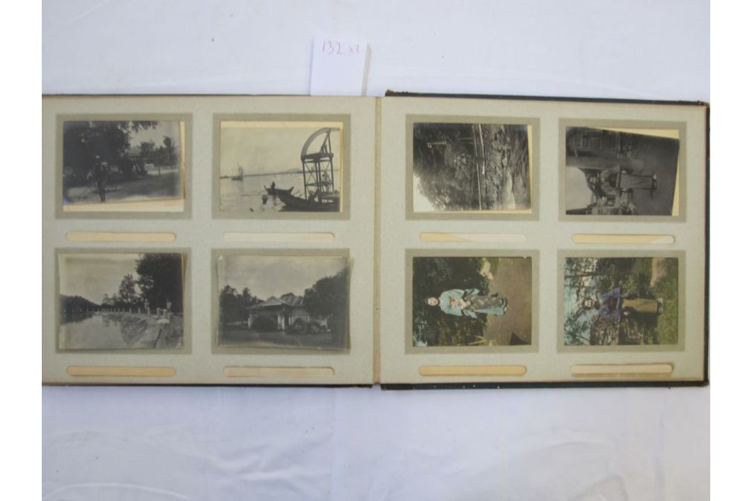 Three early 20th century photograph albums of Asia, to include Polo in India, Chapra and various - Image 16 of 16