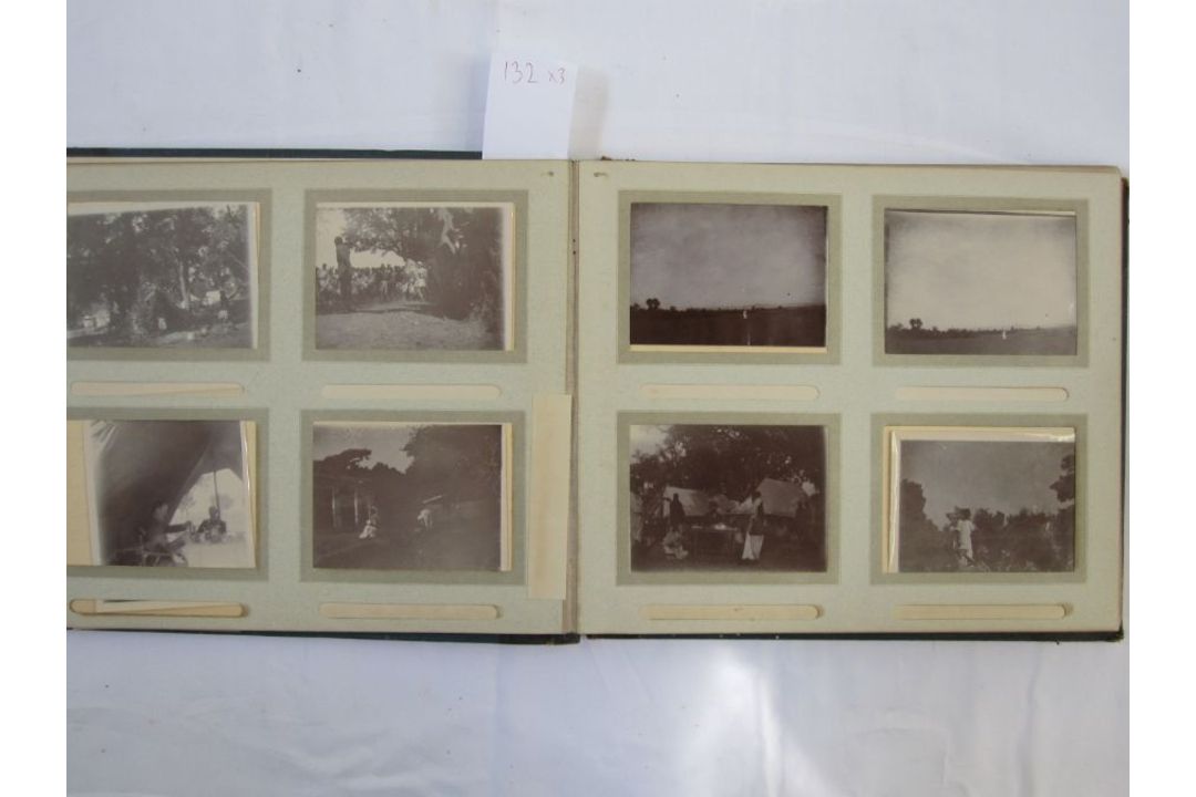 Three early 20th century photograph albums of Asia, to include Polo in India, Chapra and various - Image 12 of 16