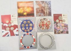 4 x brilliant uncirculated year sets 2012, 2011, 2006 and 2005