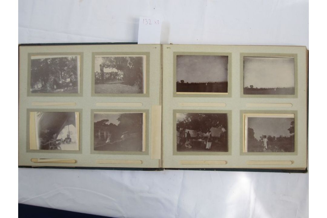 Three early 20th century photograph albums of Asia, to include Polo in India, Chapra and various - Image 11 of 16