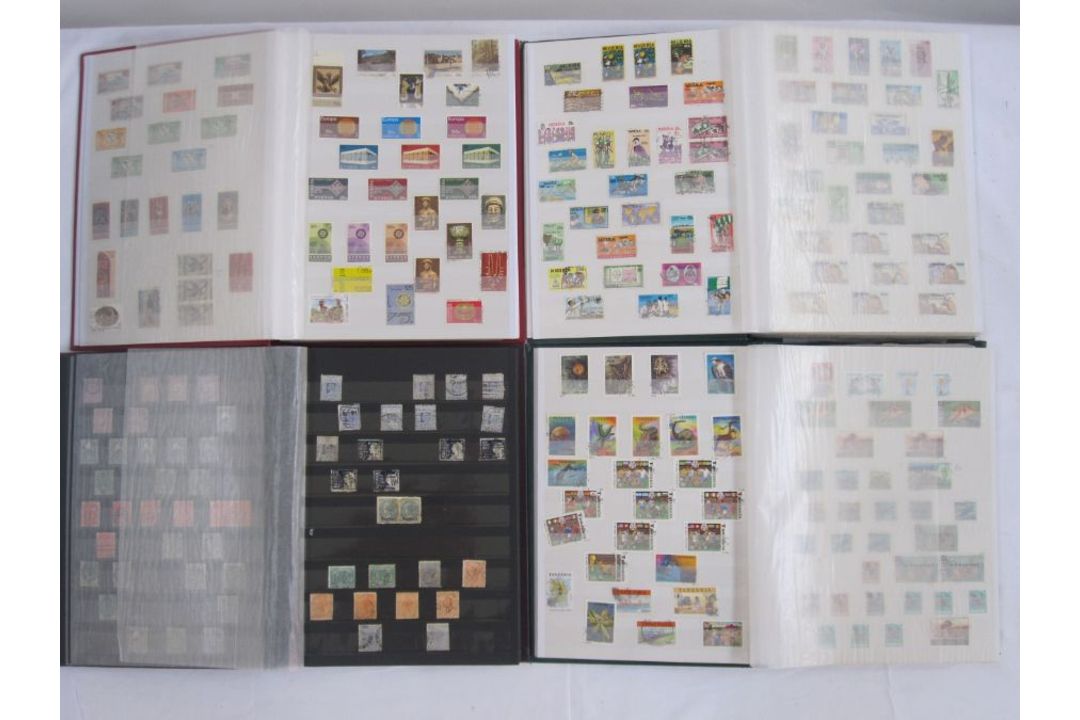 Seven large full stockbooks of Commonwealth Empire stamp, Victoria to Queen Elizabeth II, mostly - Image 1 of 2