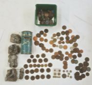 1826 George IV shilling (VF), one Victorian shilling (2), Victoria 1896 maundy set, mixed date