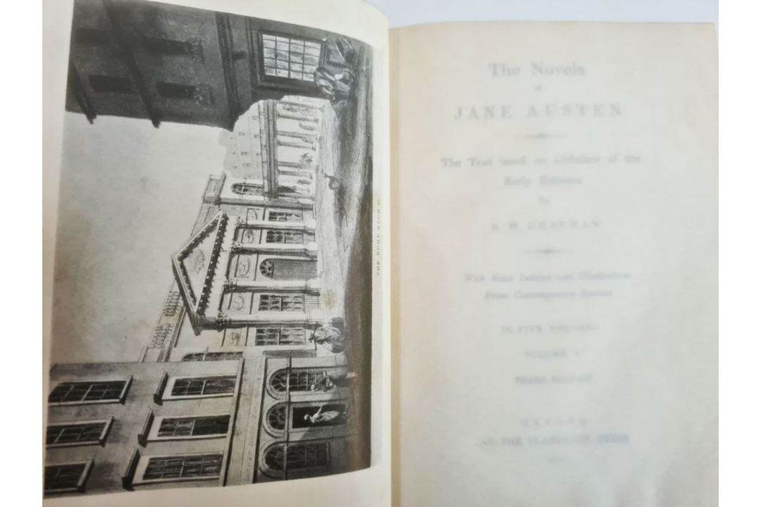Austen, Jane "The Novels of Jane Austen - the Text Based on Collation of the Early Editions by R W - Image 13 of 14