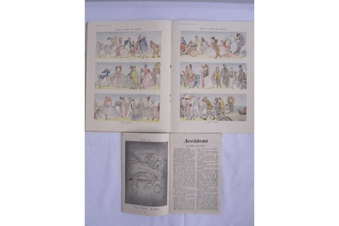 "Seven Magazine of People's Writing", mid 20th century, Punch summer no.1921 and three 'L' - Image 3 of 3