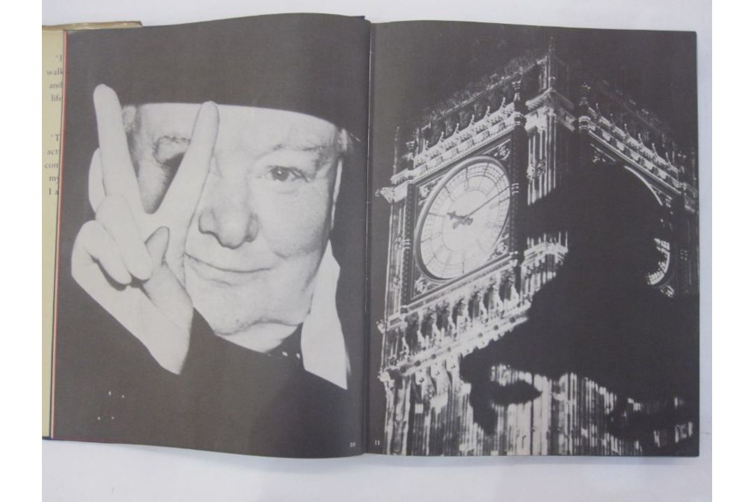 Winston Churchill - signature -  "The Walk with Destiny"  Hutchinson , folio, photographic ills - Image 3 of 8