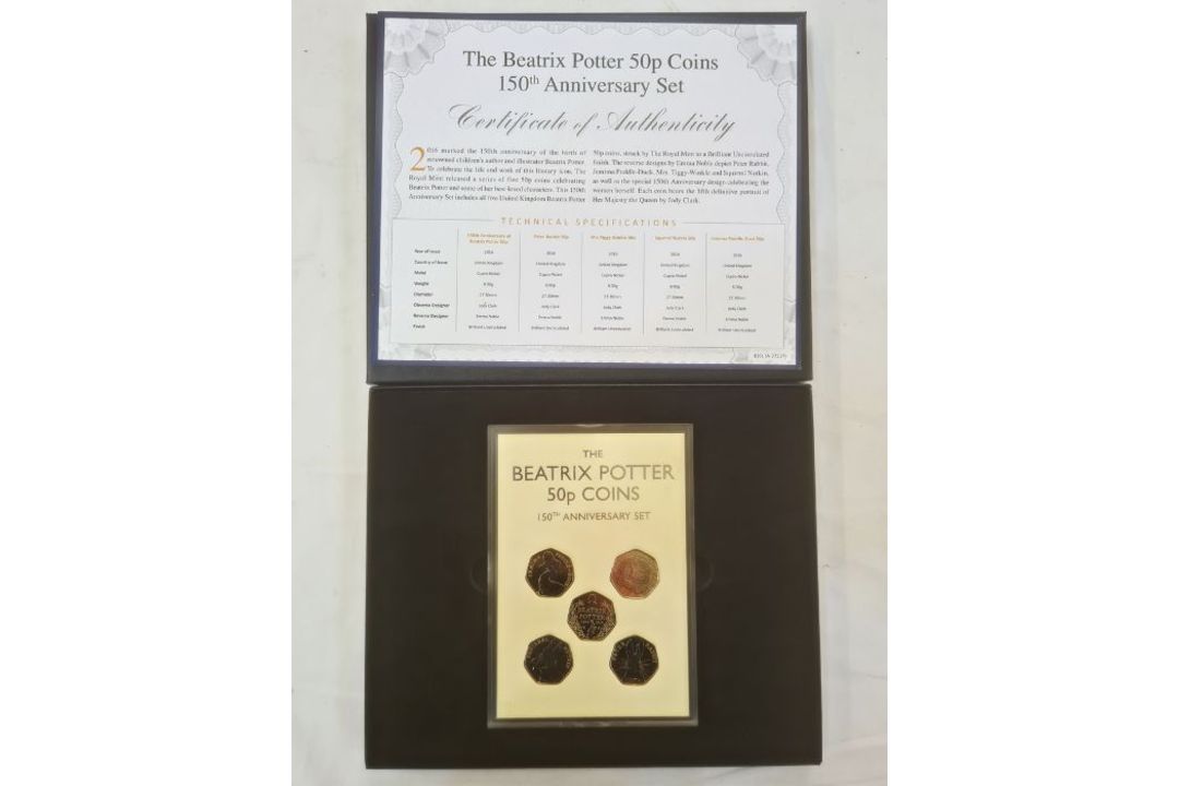 The Beatrix Potter 50p collection set - Image 3 of 3