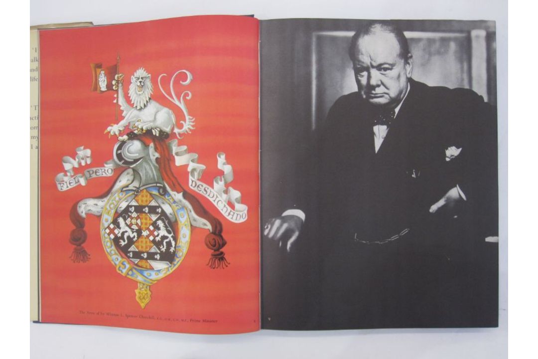 Winston Churchill - signature -  "The Walk with Destiny"  Hutchinson , folio, photographic ills - Image 8 of 8