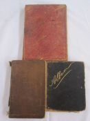 Persian handwritten illustrated book with animals, birds and fish, an early 20th century scrap album