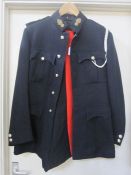 Four assorted fireman's and other uniforms