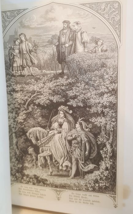 Bindings to include:- "The Poetical Works of Wordsworth", with armorial crest to front board - Image 16 of 16
