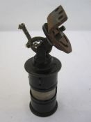 WWII blackout cockpit lamp from a Lancaster Bomber, air ministry mark to top