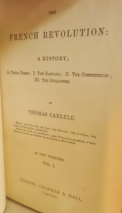 Bindings to include:- "The Poetical Works of Wordsworth", with armorial crest to front board - Image 3 of 16