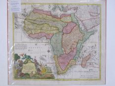 Seutter, Matthaus  Map of 