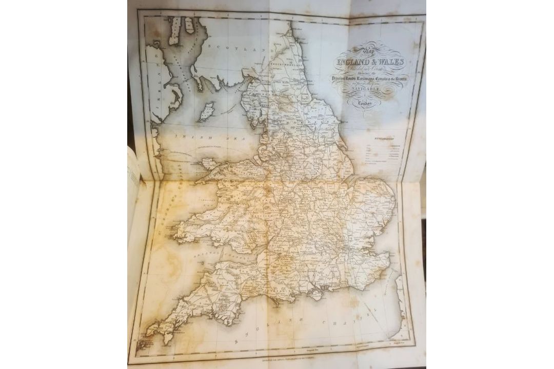 Lewis, Samuel  "A Topographical Dictionary of England ... a map of England ... a plan of London - Image 3 of 7