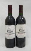 1996 Chateau Beychevelle, Saint-Julien, France  and 1998 Chateau Beychevelle, Saint-Julien,