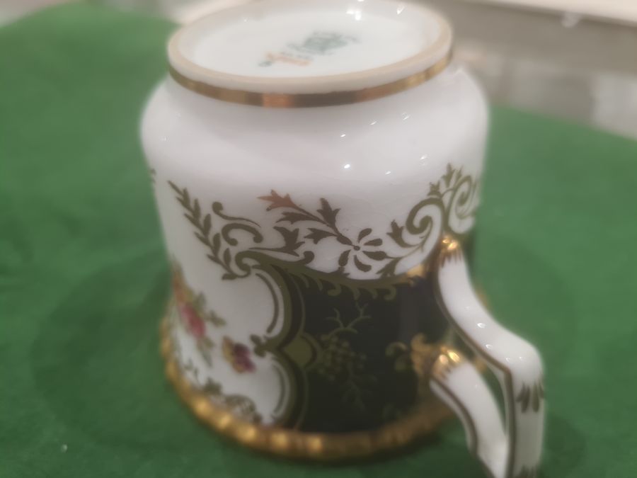 Coalport blue 'Batwing' pattern part dinner and tea service, numbered to reverse Y2665 (on some - Image 22 of 45