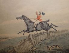 After H Alken  Two hunting plates Hunting Recollections - 