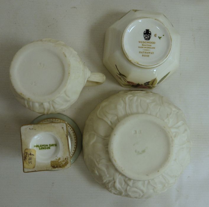 Mixed lot of 18th/19th century china to include teacup and saucer, Copeland floral decorated cup and - Image 2 of 6