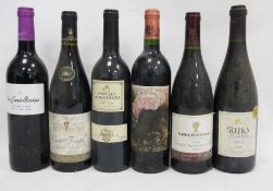 One bottle Rijk's Private Celler Shiraz 2000, one bottle Boschendal Lanoy Cabernet Sauvignon