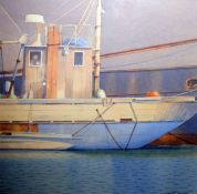 Martin Swan (b.1951) Watercolours  Sailing boats off the south coast, signed lower left, 30cm x 45cm